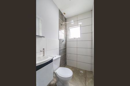 Banheiro de kitnet/studio para alugar com 1 quarto, 25m² em Parque Viana, Barueri