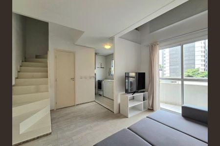 Apartamento para alugar com 47m², 1 quarto e 1 vaga Apartamento para alugar com 47m², 1 quarto e 1 vagaSala