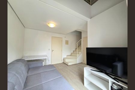 Sala de apartamento à venda com 1 quarto, 47m² em Itaim Bibi, São Paulo