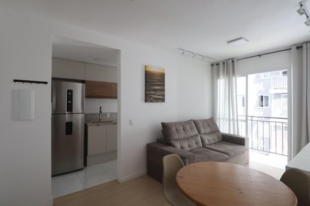 Sala de apartamento para alugar com 2 quartos, 55m² em Igara, Canoas