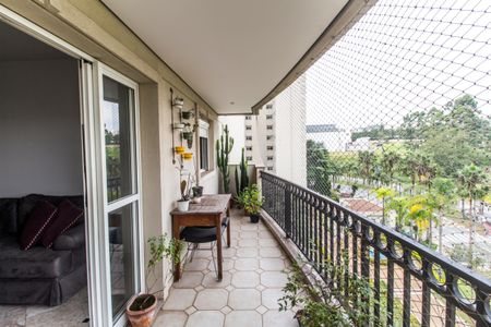 Varanda de apartamento à venda com 3 quartos, 139m² em Tamboré, Santana de Parnaíba