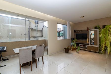 Sala de apartamento à venda com 3 quartos, 96m² em Castelo, Belo Horizonte