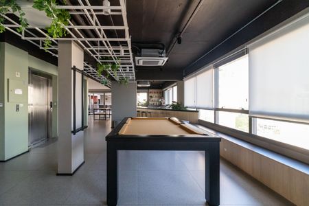 Studio à venda com 24m², 1 quarto e sem vagaSalão de jogos