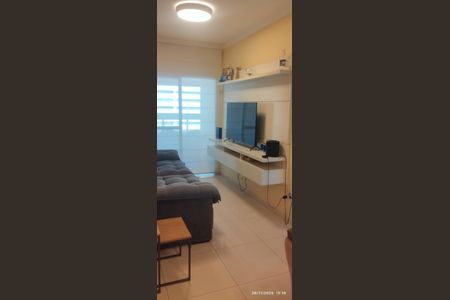 Sala de apartamento para alugar com 2 quartos, 94m² em Guilhermina, Praia Grande