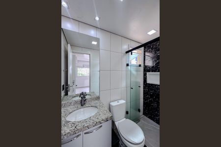 Apartamento para alugar com 66m², 1 quarto e 1 vaga Apartamento para alugar com 66m², 1 quarto e 1 vagaBanheiro da Suíte