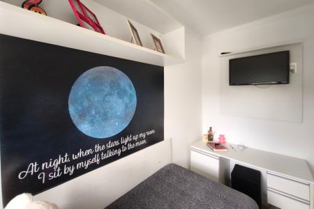 Apartamento à venda com 75m², 3 quartos e 2 vagasQuarto 2