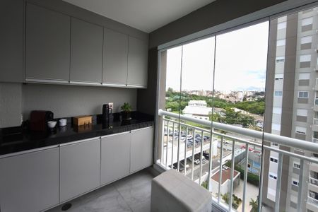 Varanda da Sala de apartamento à venda com 3 quartos, 75m² em Parque Italia, Campinas