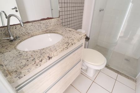 Banheiro Social de apartamento para alugar com 3 quartos, 77m² em Laranjeiras, Uberlândia