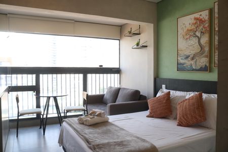 Quarto de kitnet/studio para alugar com 1 quarto, 24m² em Barra Funda, São Paulo