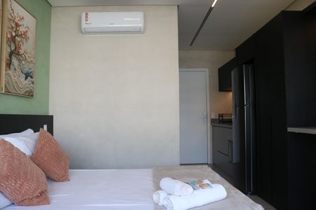 Studio para alugar com 24m², 1 quarto e sem vagaQuarto