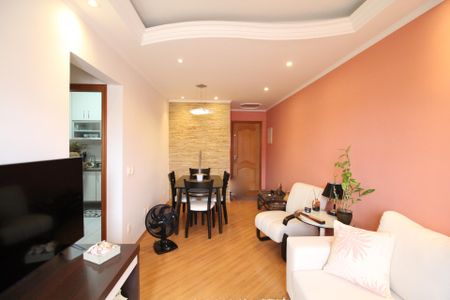 Sala de apartamento para alugar com 1 quarto, 74m² em Santa Maria, São Caetano do Sul