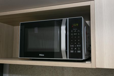 Studio para alugar com 39m², 1 quarto e sem vagaCozinha - Microondas