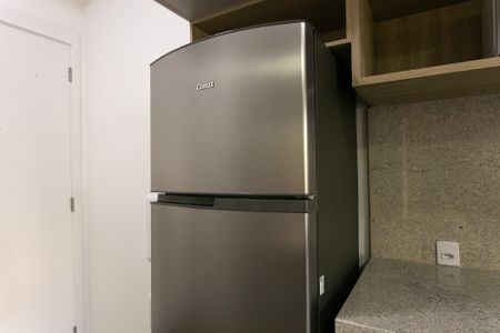 Studio para alugar com 39m², 1 quarto e sem vagaCozinha - Geladeira