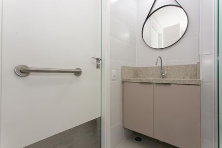 Studio para alugar com 39m², 1 quarto e sem vagaBanheiro