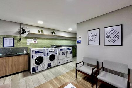 Apartamento para alugar com 24m², 1 quarto e sem vaga Apartamento para alugar com 24m², 1 quarto e sem vagaLavanderia