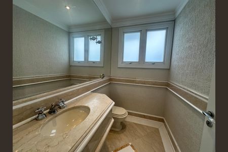 Casa de condomínio à venda com 470m², 4 quartos e 4 vagasLavabo