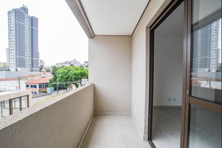 Sala de apartamento à venda com 1 quarto, 51m² em Vila Camilópolis, Santo André
