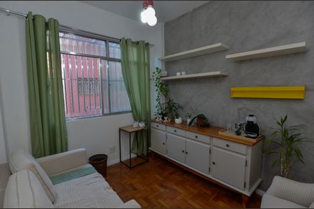 Sala de apartamento para alugar com 1 quarto, 35m² em Tijuca, Rio de Janeiro