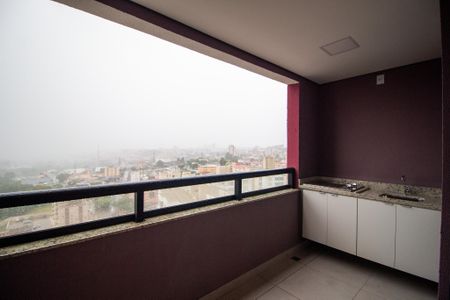 Varanda de apartamento para alugar com 1 quarto, 45m² em Jardim Guaruja, Sorocaba