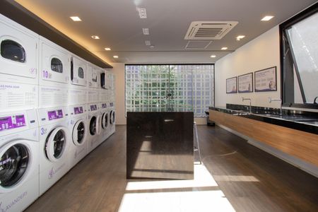 Apartamento para alugar com 32m², 1 quarto e 1 vagaLavanderia