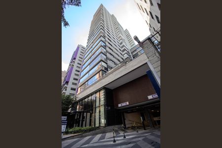 Apartamento para alugar com 32m², 1 quarto e 1 vagaFachada