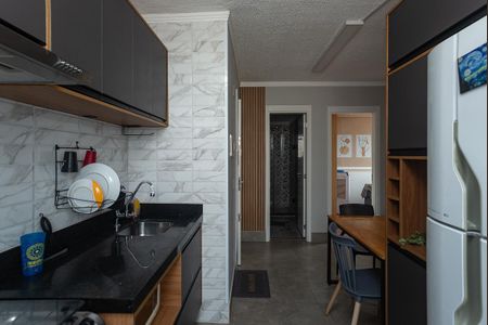 Cozinha Americana de apartamento para alugar com 2 quartos, 34m² em Lapa, São Paulo