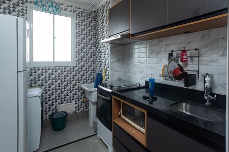 Apartamento para alugar com 34m², 2 quartos e sem vagaCozinha Americana