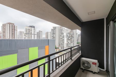 Studio para alugar com 21m², 1 quarto e sem vagaVaranda