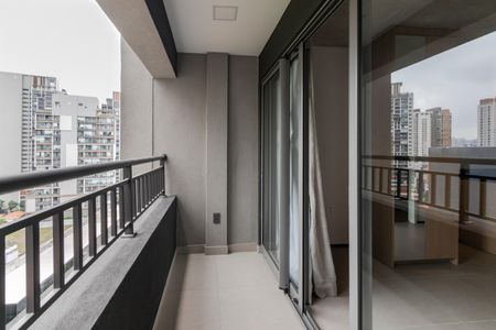 Varanda de apartamento para alugar com 1 quarto, 22m² em Brooklin, São Paulo