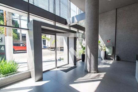 Studio para alugar com 18m², 1 quarto e sem vaga Studio para alugar com 18m², 1 quarto e sem vagaHall de entrada