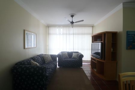 Sala de apartamento para alugar com 2 quartos, 100m² em Barra Funda, Guarujá