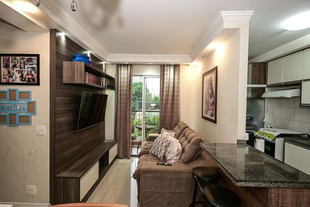 Sala de apartamento para alugar com 2 quartos, 59m² em Vila Andrade, São Paulo