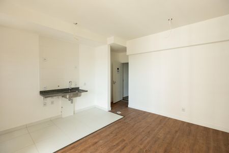 Cozinha de apartamento à venda com 1 quarto, 45m² em Taquaral, Campinas