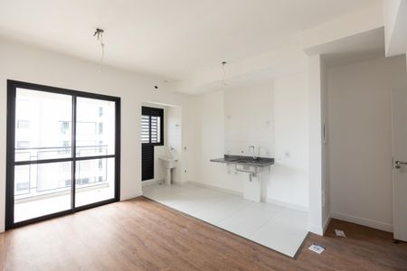 Cozinha de apartamento à venda com 1 quarto, 45m² em Taquaral, Campinas