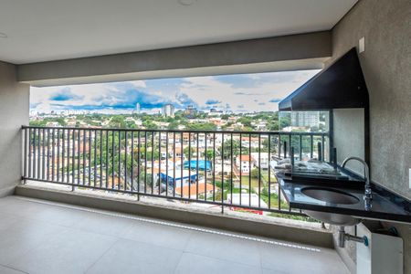Apartamento à venda com 139m², 3 quartos e 2 vagasChurrasqueira/Vista da Varanda