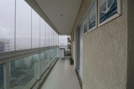 Varanda de apartamento para alugar com 3 quartos, 130m² em Balneario Cidade Atlantica, Guarujá