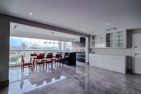 Sala de apartamento para alugar com 3 quartos, 133m² em Pompeia, São Paulo