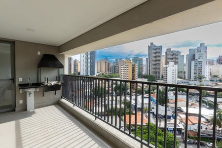 Apartamento à venda com 139m², 3 quartos e 2 vagasChurrasqueira/VIsta da Sala
