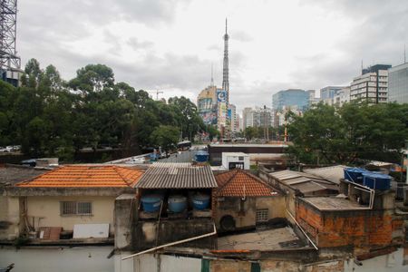 Vista da Sala de apartamento para alugar com 1 quarto, 25m² em Cerqueira César, São Paulo