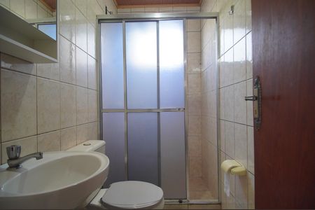 Banheiro de kitnet/studio para alugar com 1 quarto, 60m² em Centro, São Leopoldo