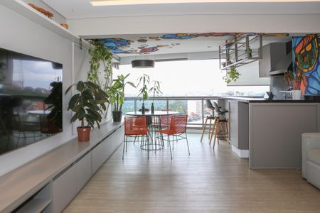 Sala de apartamento à venda com 2 quartos, 92m² em Vila Ipojuca, São Paulo