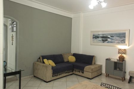 Sala de apartamento para alugar com 1 quarto, 64m² em Gonzaga, Santos