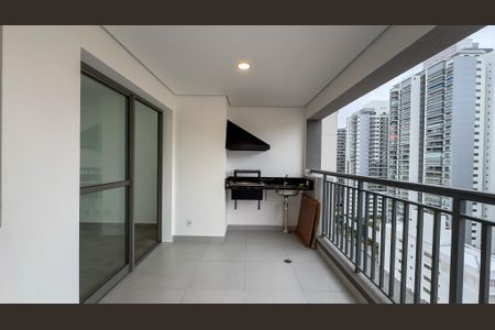 Sacada da Sala de apartamento para alugar com 2 quartos, 51m² em Santo Amaro, São Paulo