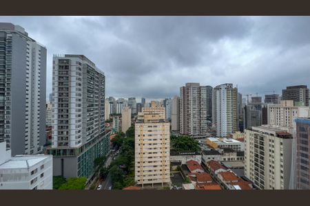 Vista da Sacada da Sala de apartamento para alugar com 2 quartos, 51m² em Santo Amaro, São Paulo
