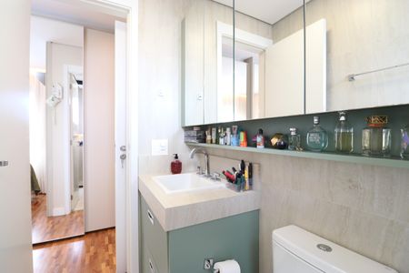 Apartamento para alugar com 107m², 3 quartos e 2 vagasBanheiro da Suíte