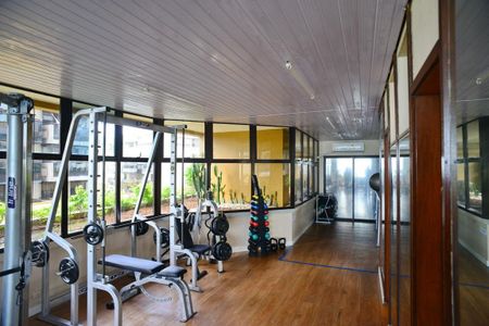 Apartamento para alugar com 55m², 1 quarto e 1 vaga Apartamento para alugar com 55m², 1 quarto e 1 vagaÁrea Comum - Academia