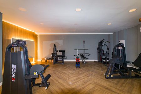 Studio para alugar com 34m², 1 quarto e sem vagaAcademia