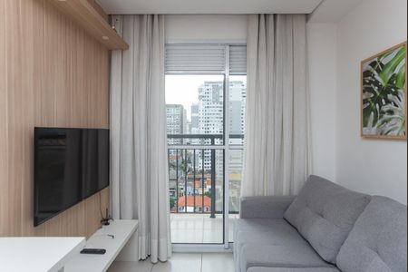 Sala de apartamento para alugar com 1 quarto, 32m² em Vila Romana, São Paulo