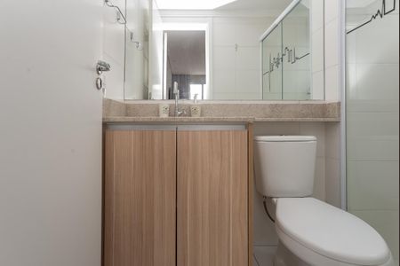 Apartamento para alugar com 32m², 1 quarto e sem vagaBanheiro do Quarto Suíte