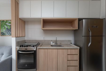 Apartamento para alugar com 32m², 1 quarto e sem vagaCozinha Americana